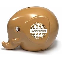 Amazon.co.jp: Fantti ゾウ 貯金箱 鍵付き 北欧 フィンランド おしゃれ